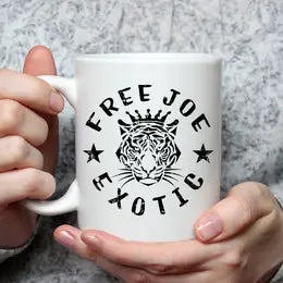 "Free Joe Exotic" Coffee Mug
