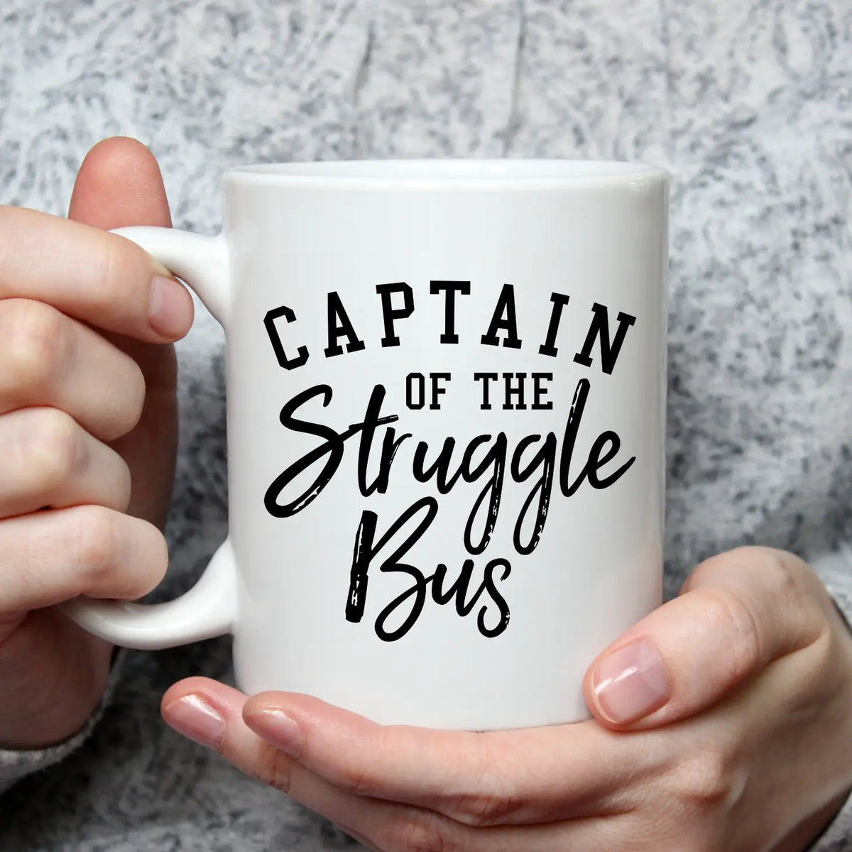 "Captain Of The Struggle Bus" Coffee Mug