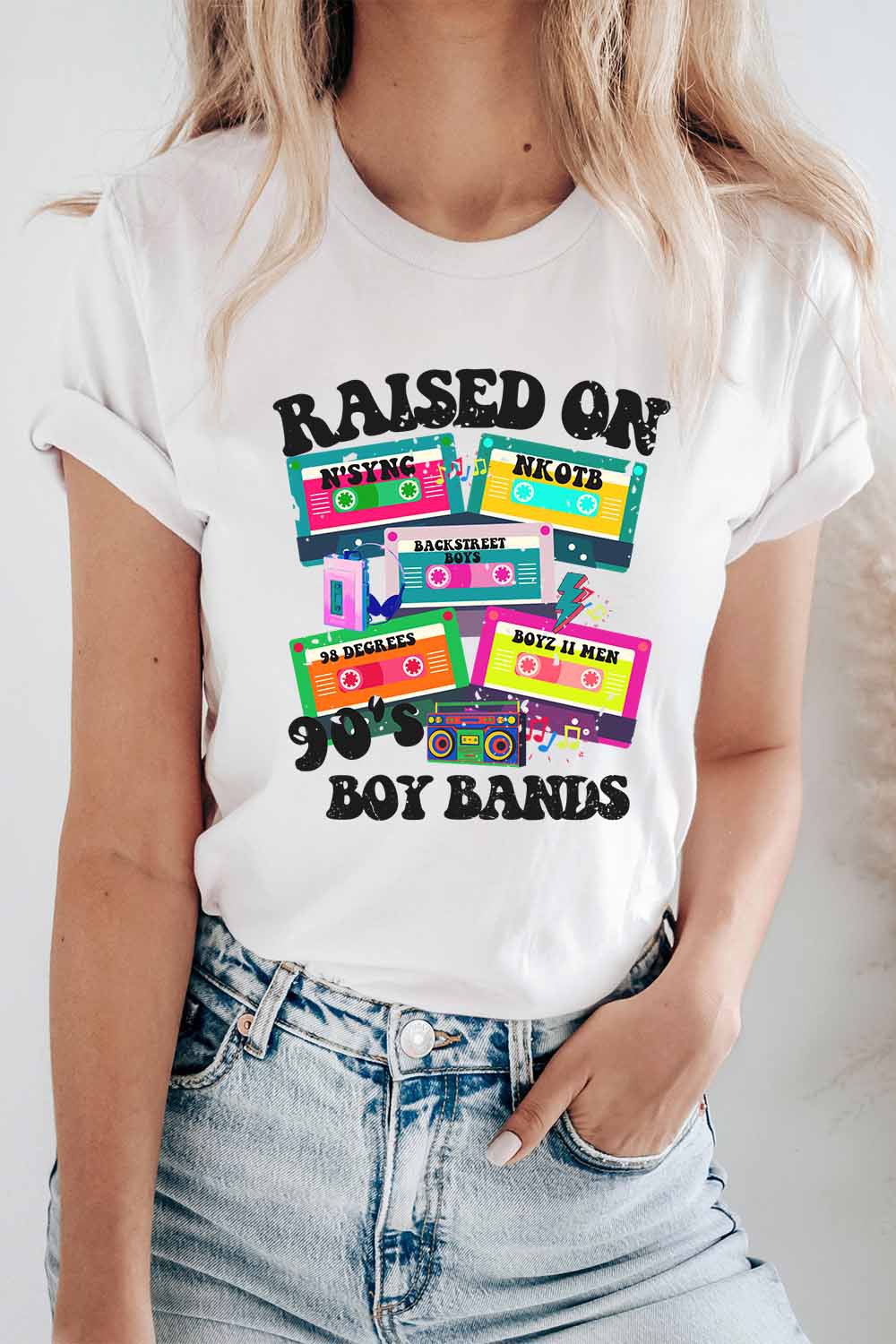 "90s Boy Bands" Graphic Tee