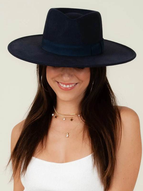 ARIEL II: Vegan Felt Rancher Hat