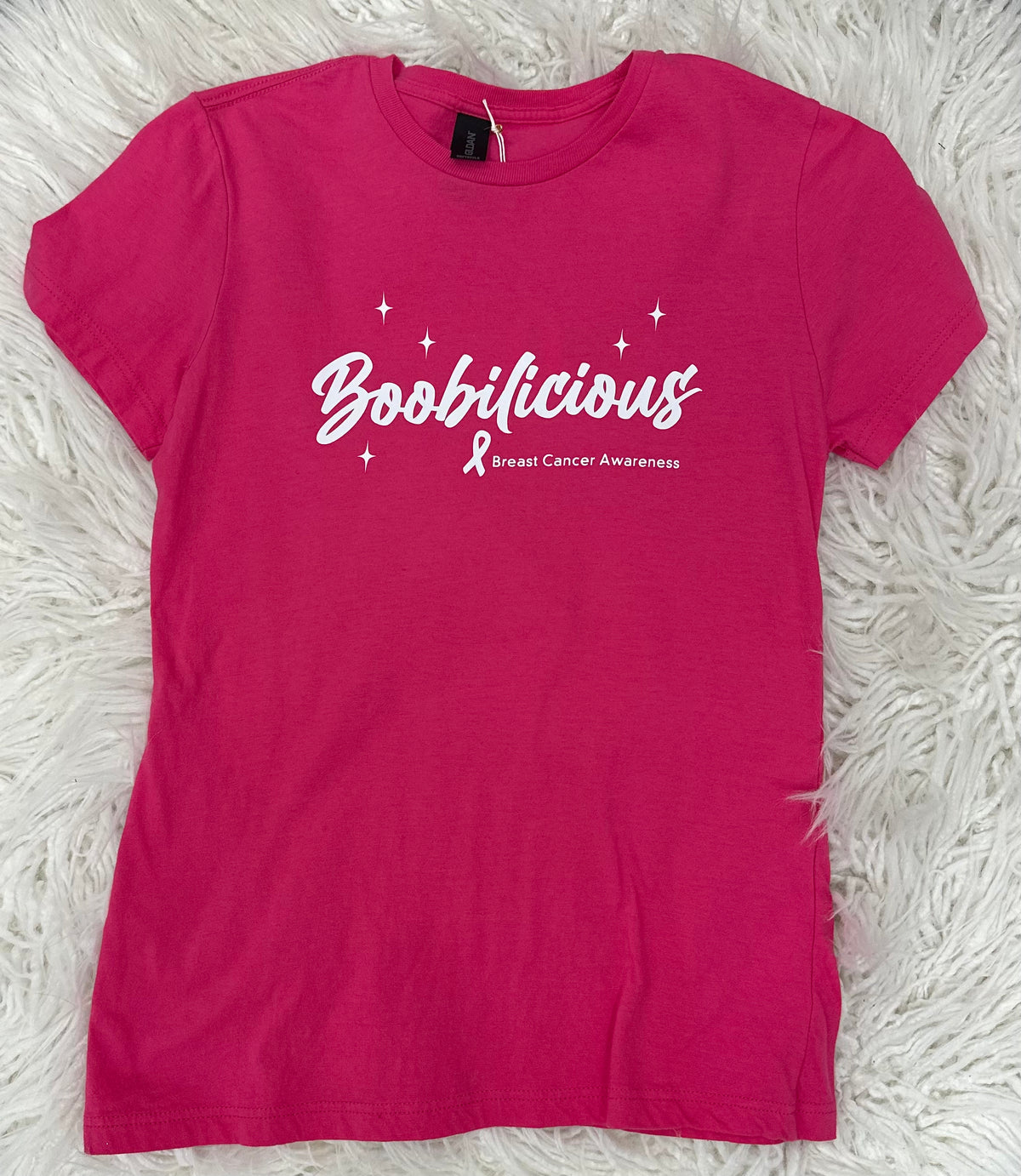 "Boobilicious" Breast Cancer Tee