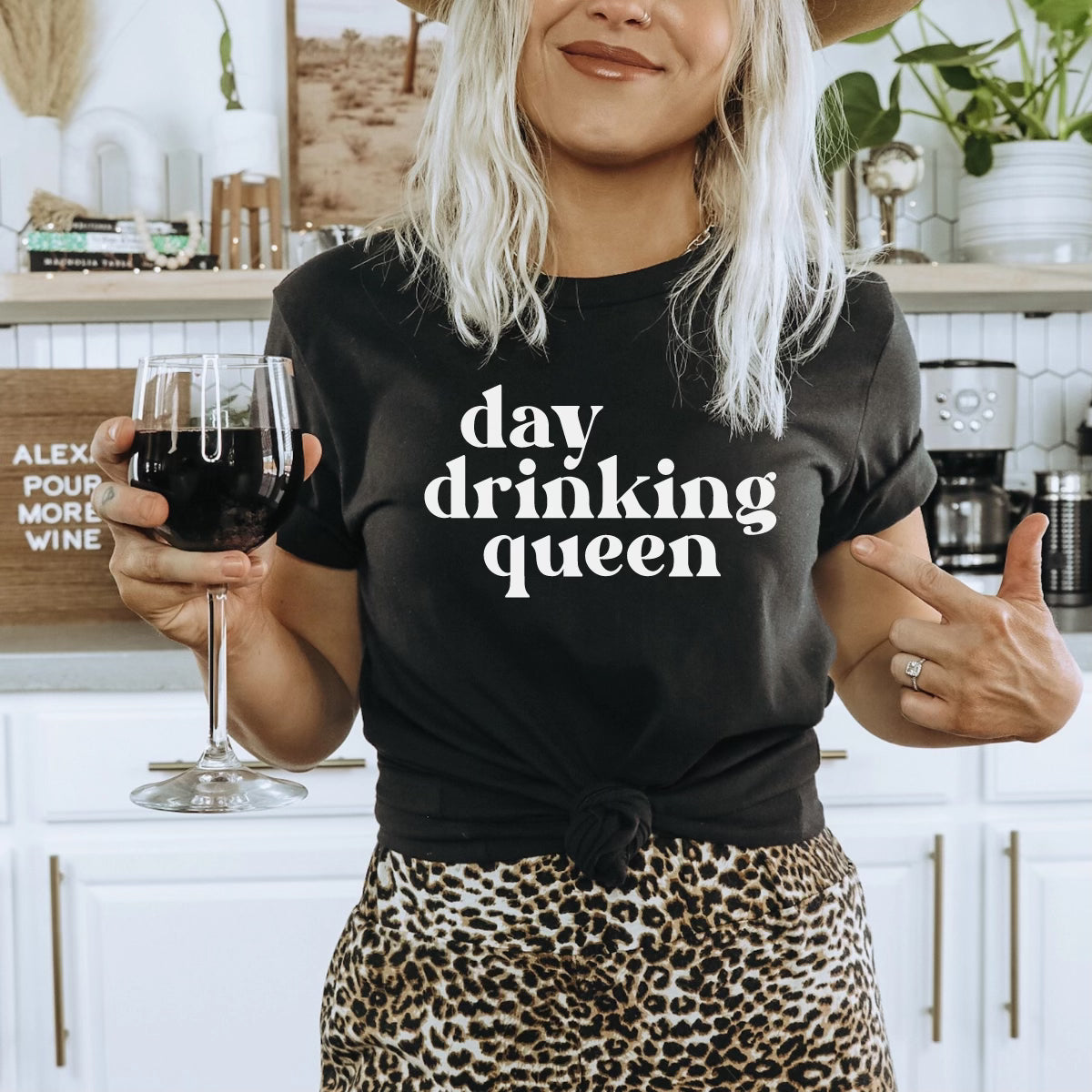 "Day Drinking Queen" Tee