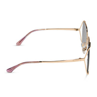 Donna Mirror Sunglasses in Gold/Taupe