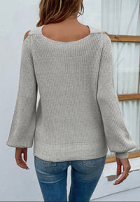 Cross Front Sweater