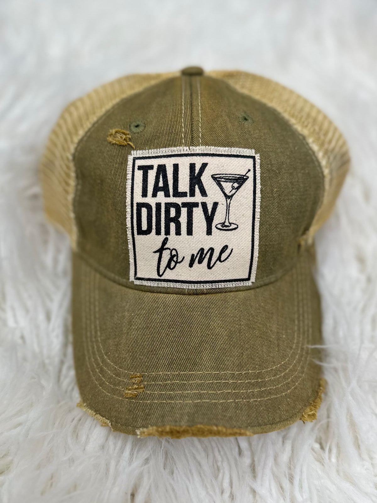 "Talk Dirty To Me" Trucker Hat Trucker Hat