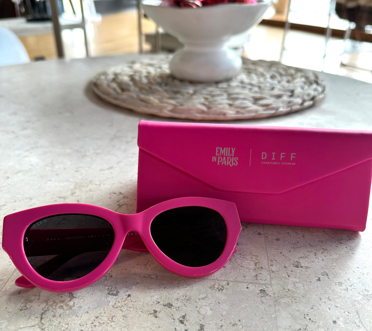 Emily Sunglass in Pink