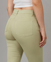 Kate: High Rise Straight in Sage