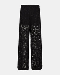 Tre Lace Pant in Black