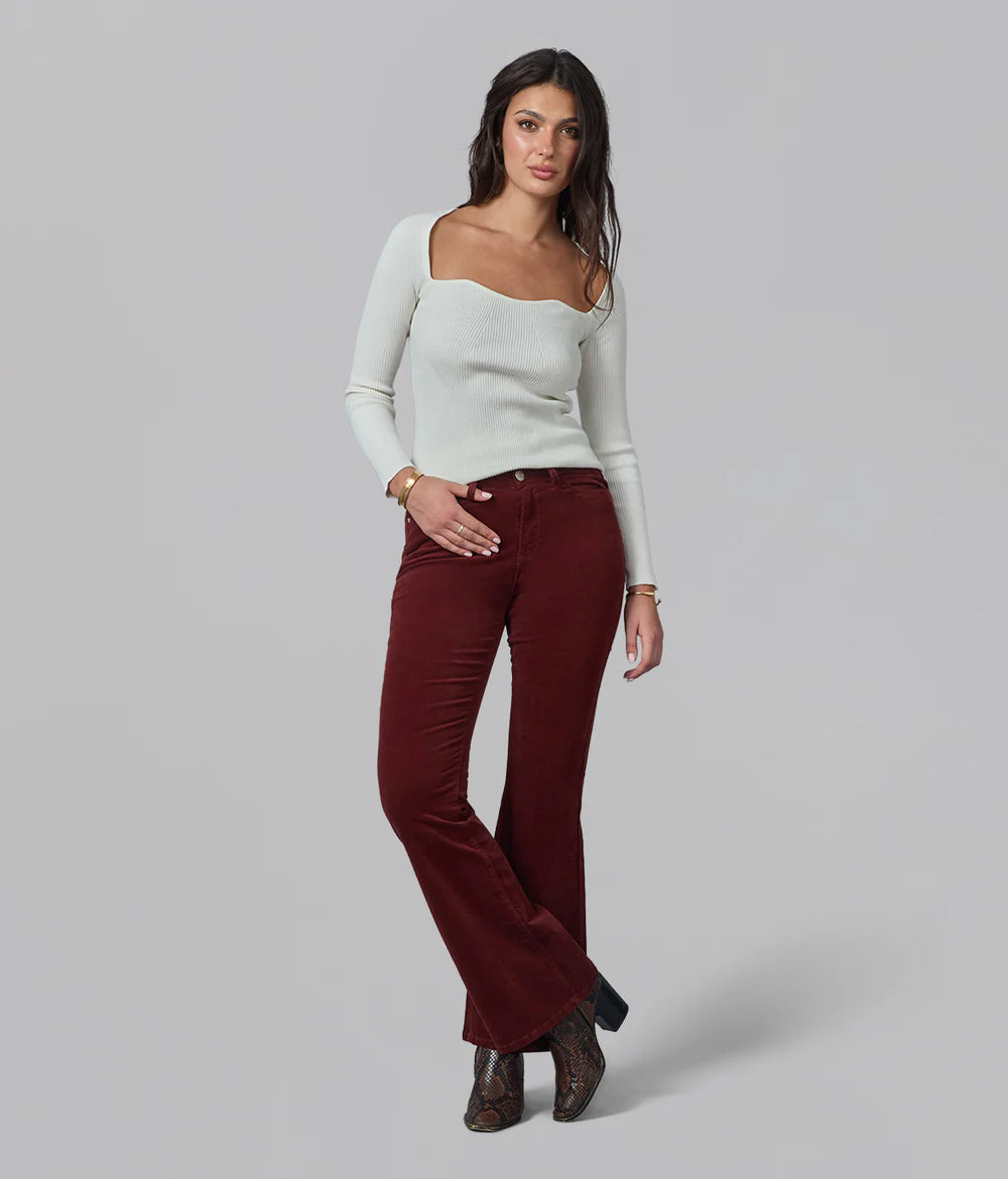 ALICE: SR High Rise Flare Corduroy