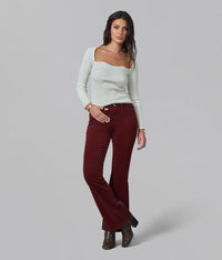 ALICE: SR High Rise Flare Corduroy