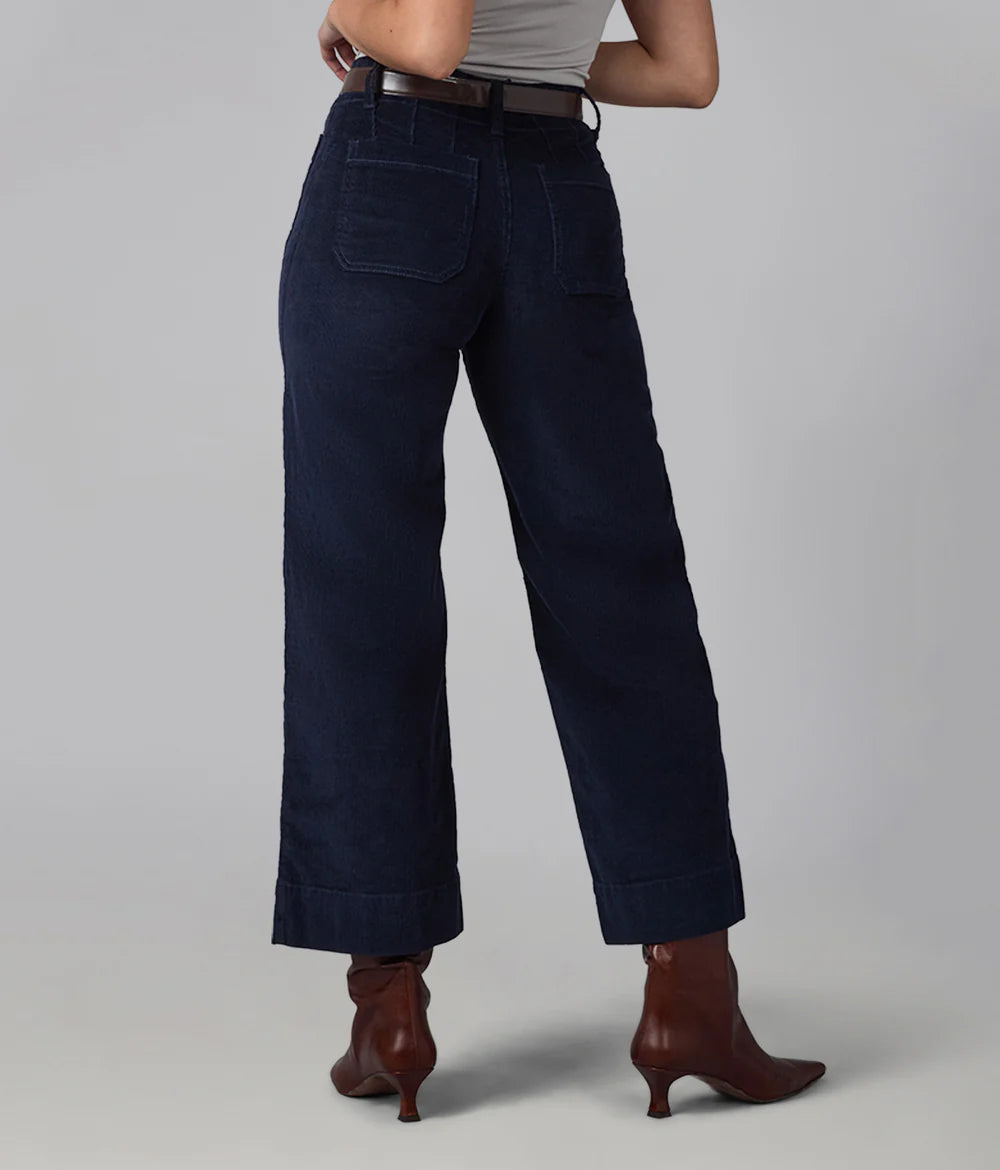 Colette-FD High Rise Wide Leg Corduroy