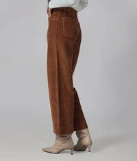 Colette-BB High Rise Wide Leg Corduroy