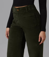 Colette-DO High Rise Wide Leg Corduroy