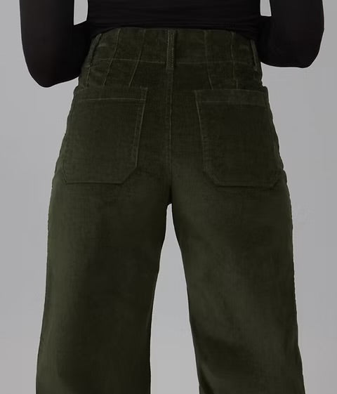 Colette-DO High Rise Wide Leg Corduroy