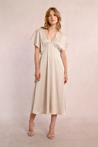 Small Rhinestone Satin Dress
