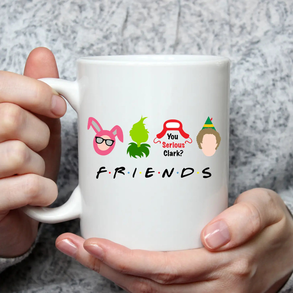 "Christmas Friends" Coffee Mug