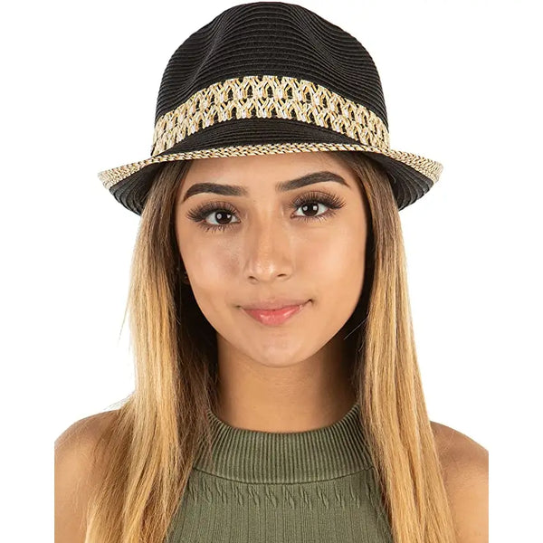 Fedora: Summer Thick Band Hat