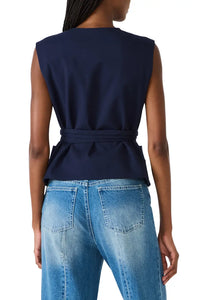 FELICIA: Belted Vest