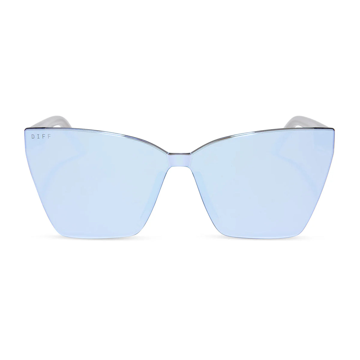 DIFF Goldie Sunglasses in Thistle/Lavender Mirror