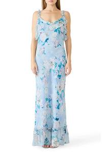MALENNA: Floral Dress in Bloom