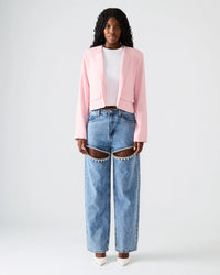 SERENEA: Blazer (Powder Pink)