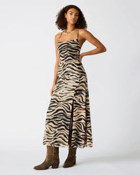 ADELLA: Zebra Dress